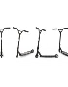 WXM Trotineta pentru cascadorii WRS-AY1 black white din aluminiu greutate suportata 100 kg varsta 6 ani+