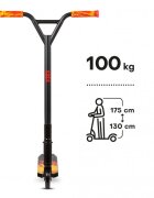 WXM Trotineta pentru cascadorii WRS-BY1 Flame din aluminiu greutate suportata 100 kg varsta 6 ani+