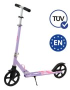 WXM Trotineta pliabila de oras 200 mm Driff Hibiscus ghidon reglabil din otel si aluminiu cric suspensii greutate suportata 100 kg varsta 4 ani+