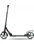 WXM Trotineta pliabila de oras green ghidon reglabil din otel si aluminiu cric suspensii curea de transport greutate suportata 100 kg varsta 6 ani+