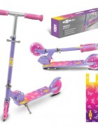 WXM Trotineta pliabila pentru copii Skipo Butterfly cadru din aluminiu roti cu lumini led greutate admisa 50 kg
