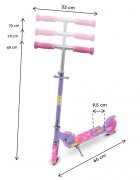 WXM Trotineta pliabila pentru copii Skipo Butterfly cadru din aluminiu roti cu lumini led greutate admisa 50 kg