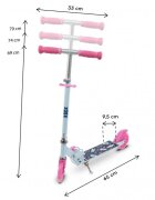 WXM Trotineta pliabila pentru copii Skipo Dog cadru din aluminiu roti cu lumini led greutate admisa 50 kg