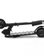 WXM Trotineta Skipo black-white pliabila din aluminiu ghidon reglabil roti Led greutate admisa 50 kg