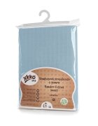 XKKO Cearceaf cu elastic din bambus 60x120 cm Albastru