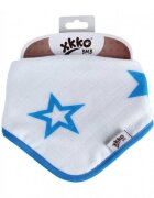 XKKO Esarfa din bambus Cyan Stars
