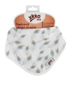 XKKO Esarfa din bambus Peacock Feathers