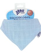 XKKO Esarfa din bumbac organic Sky Blue