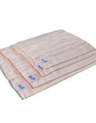 XKKO Insert prefold refolosibil bumbac organic Newborn set 6 buc
