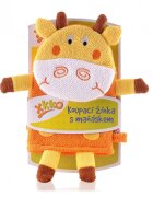 XKKO Manusa de baie marioneta Girafa