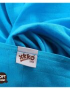 XKKO Muselina din bambus 120x120cm Cyan