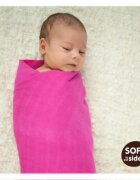 XKKO Muselina din bambus 120x120cm Magenta