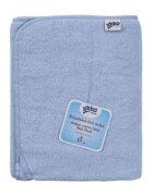 XKKO Prosop bumbac organic Blue 75x150cm