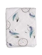 XKKO Prosop cu gluga bambusbumbac organic Dream Catcher 90x90cm