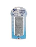 XKKO Protectie centura bumbac organic Silver 2 buc