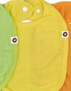 XKKO Set 3 bavete din bambus Colours Mix