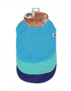 XKKO Set 3 bavete din bambus Ocean Mix
