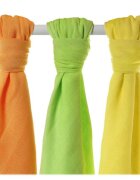 XKKO Set 3 museline din bambus 70x70cm Colours Mix