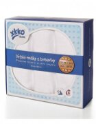 XKKO Set 3 prosoape muselina bbc organic 90x100cm Alb