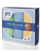 XKKO Set 3 prosoape muselina bbc organic 90x100cm Boys