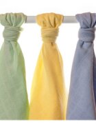 XKKO Set 3 prosoape muselina bbc organic 90x100cm Boys