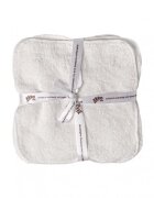 XKKO Set 5 prosoapele bambus 21x21cm Alb