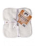 XKKO Set 5 prosoapele bambus 21x21cm Alb