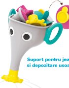 Yookidoo Jucarie trompa de elefant cu stopitoare pentru baie gri +18 luni