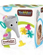 Yookidoo Jucarie trompa de elefant cu stopitoare pentru baie gri +18 luni