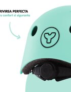 Yvolution Casca protectie 44-52 cm green