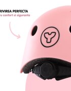 Yvolution Casca protectie 44-52 cm pink