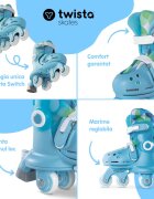 Yvolution Role ajustabile Twista Skates marime 23-28 blue