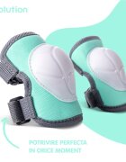 Yvolution Set 6 protectii sport 3-5 ani green