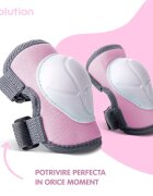 Yvolution Set 6 protectii sport 3-5 ani pink