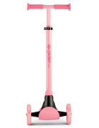 Yvolution Trotineta cu 3 roti Y Glider kiwi pink roti Led ghidon reglabil greutate admisa 50 kg