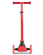 Yvolution Trotineta cu 3 roti Y Glider kiwi red roti Led ghidon reglabil greutate admisa 50 kg