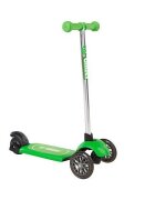 Yvolution Trotineta Glider Deluxe Green ghidon detasabil din aluminiu roti din cauciuc greutate suportata 20 kg varsta 2 ani+
