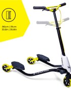 Yvolution Trotineta Y Fliker pro pliabila ghidon reglabil fara de mana greutate admisa 100 kg