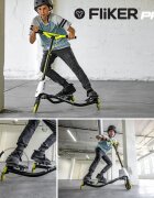 Yvolution Trotineta Y Fliker pro pliabila ghidon reglabil fara de mana greutate admisa 100 kg