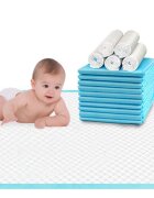 ZARYS Set aleze paturici absorbante de unica folosinta protectii pentru pat 60x60 cm 25 bucati