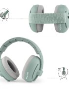 Zazu Kids Casti antifonice pentru copii Earmuffs Sage