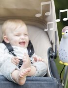 Zazu Kids Jucarie muzicala si lampa de veghe Zoe gri