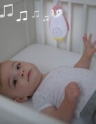 Zazu Kids Jucarie muzicala si lampa de veghe Zoe roz