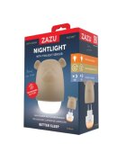Zazu Kids Lampa de veghe cu senzor de lumina Benny the Bear Bej