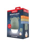 Zazu Kids Lampa de veghe cu senzor de lumina Benny the Bear Verde