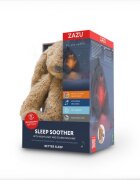 Zazu Kids Lampa de veghe Iepuras Maro cu dispozitiv multifunctional de lumina si sunet