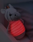 Zazu Kids Lampa de veghe multicolora Hopa Mitica Zebra Zack