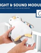 Zazu Kids Plus cu mecanism de linistire si relaxarea bebelusului Pinguinul Phoebe