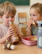 Zazu Kids Sticla termos din inox Zazu Fun pentru copii 400 ml Fox