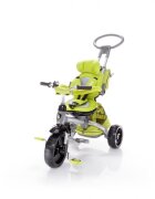 Zopa Tricicleta pentru copii Citigo Kiwi Green multifunctionala sezut reversibil spatar reglabil multiple pozitii suport picioare copertina extensibila varsta 10 luni+